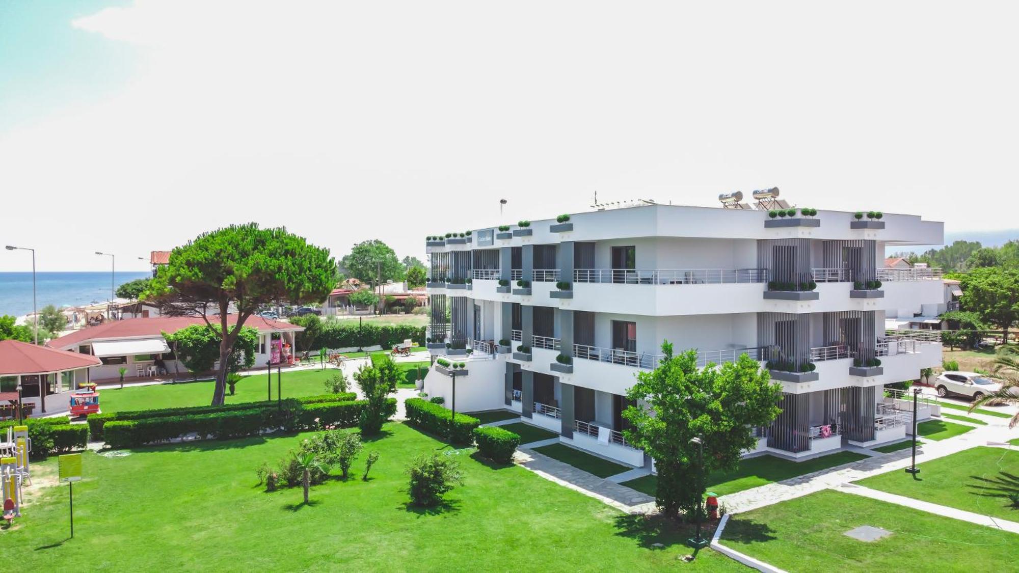 Hotel Golden Sun Néa Meságkala Exteriör bild
